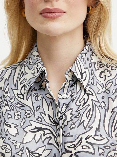 Weekend Max Mara koszula jedwabna