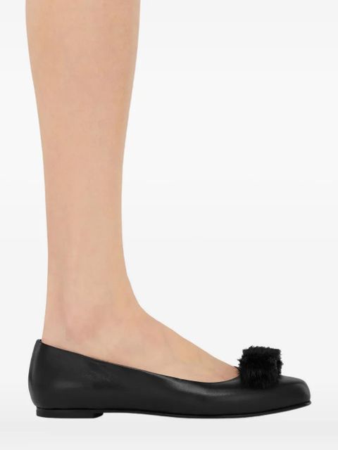 Ferragamo Vara bow ballet flats - Black