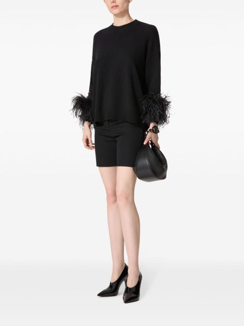 Valentino Garavani grisaille bermuda shorts - Black - zdjęcie produktu nr 2