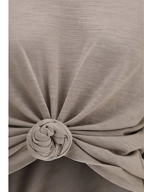 Magda Butrym knot-detail sweater - Neutrals