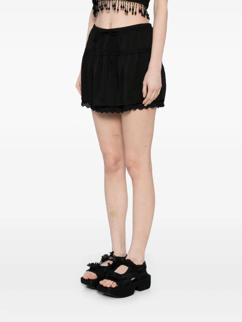 Reformation Tavia skirt - Black