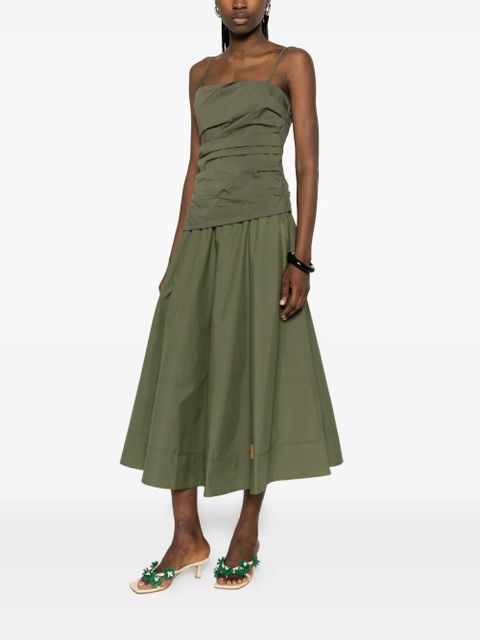 Simkhai drawstring midi skirt - Green - zdjęcie produktu nr 2