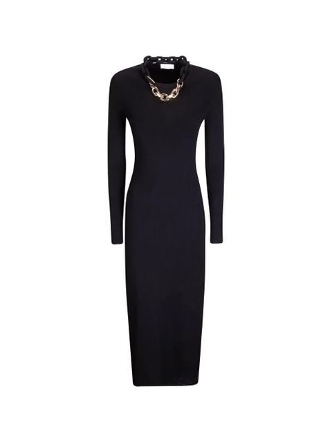 Rabanne chain-detail dress - Black - zdjęcie produktu nr 1
