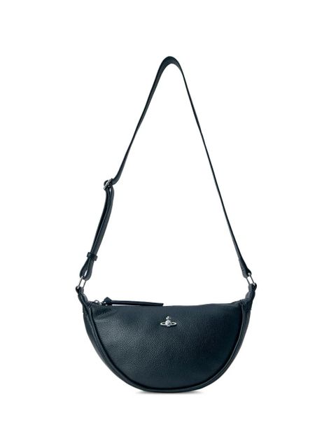 Vivienne Westwood Lacey half-moon crossbody bag - Black - zdjęcie produktu nr 1