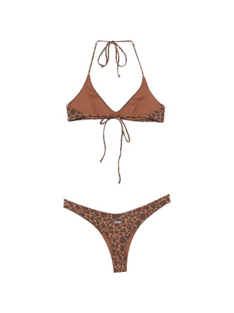 MC2 Saint Barth Hesni animal-print bikini - Brown - zdjęcie produktu nr 2