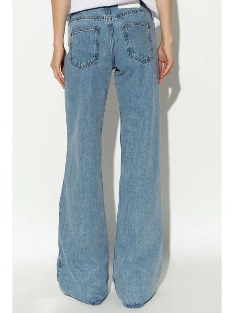 Coperni wide-leg mid-rise jeans - Blue