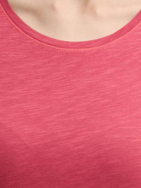 Sisley t-shirt damski kolor różowy