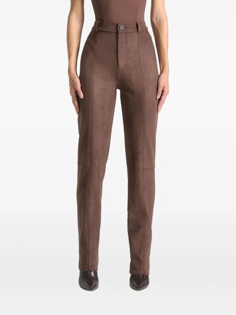 Manière De Voir zipped-cuffs trousers - Brown - zdjęcie produktu nr 1