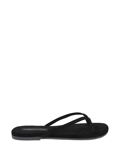 Manebi suede sandals - Black - zdjęcie produktu nr 1