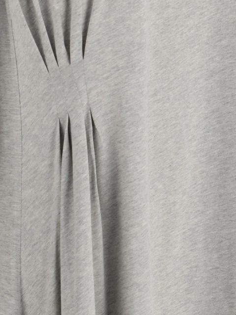 LouLou de Saison asymmetric pleated-detail dress - Grey - zdjęcie produktu nr 2