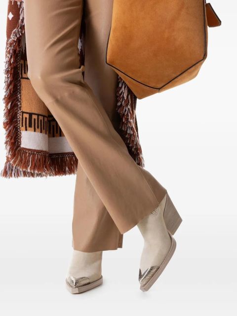 Paris Texas 100mm Dallas boots - Neutrals