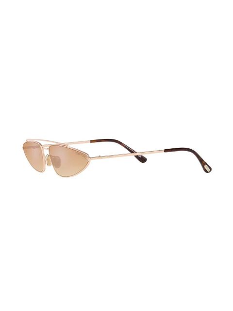 TOM FORD Eyewear cat eye-frame sunglasses - Gold