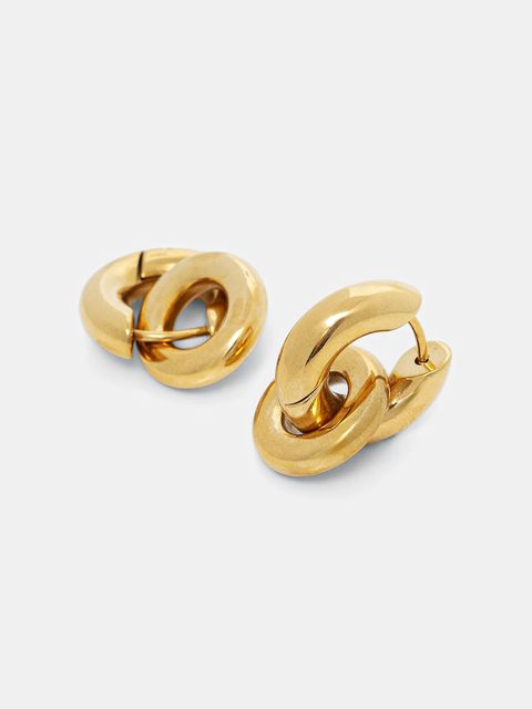 EDBLAD kolczyki pozłacane Chunky Eternal 127915 - zdjęcie produktu nr 1