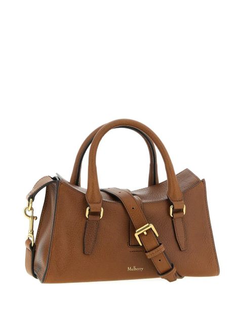 Mulberry mini Roxanne leather tote bag - Brown - zdjęcie produktu nr 2