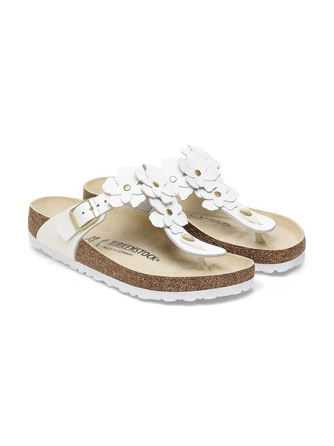 Birkenstock japonki skórzane Gizeh