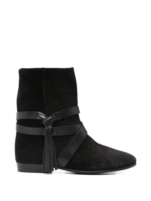 ISABEL MARANT Rejen tassel boots - Black - zdjęcie produktu nr 1