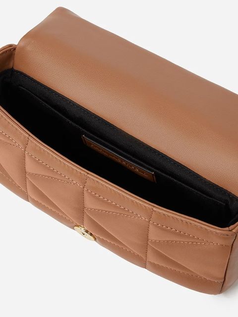 Karl Lagerfeld torebka K/KUILT kolor brązowy A1W30435