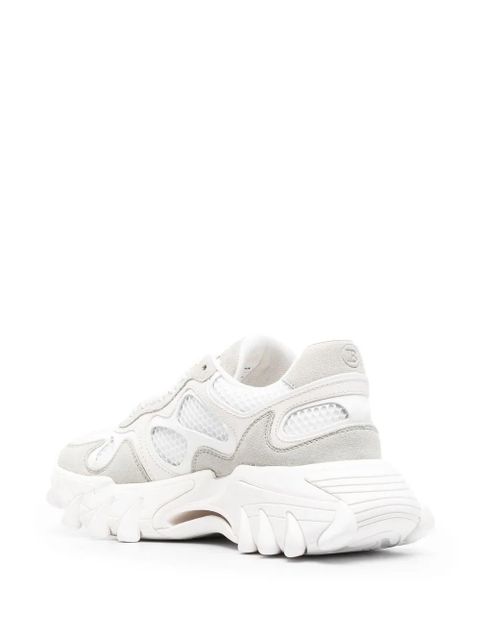 Balmain B-East panelled sneakers - White