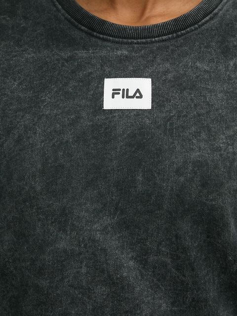 Fila dres bawełniany damski kolor szary FPW4215