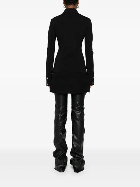Sportmax point-collar jacket - Black