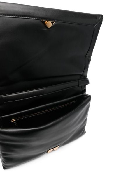 Marni Prisma leather shoulder bag - Black
