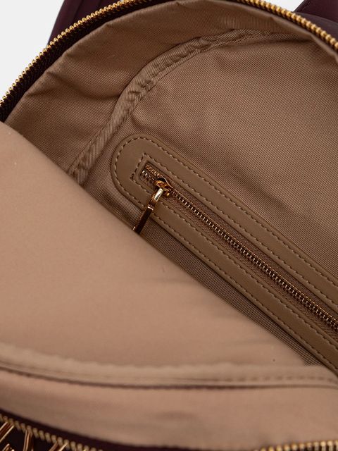 Love Moschino plecak damski kolor fioletowy mały z aplikacją JC4197PP1NKD0552