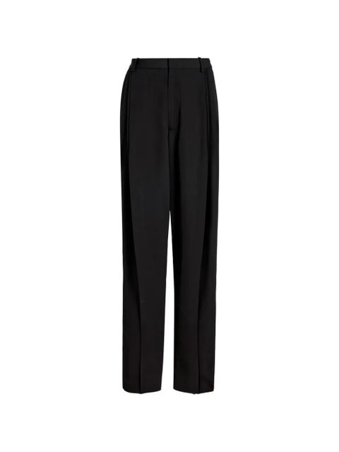 Proenza Schouler Clementina pleated trousers - Black - zdjęcie produktu nr 1