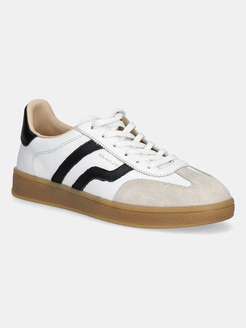 Gant sneakersy skórzane Cuzima damskie kolor biały 31531040 - zdjęcie produktu nr 1