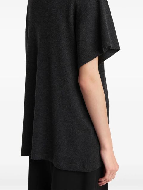 KHAITE short-sleeve top - Grey - zdjęcie produktu nr 2