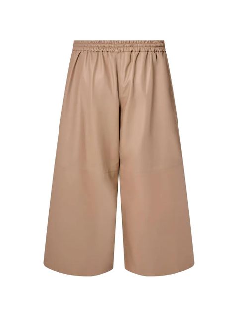 Yves Salomon Culottes fine leather trousers - Neutrals - zdjęcie produktu nr 2