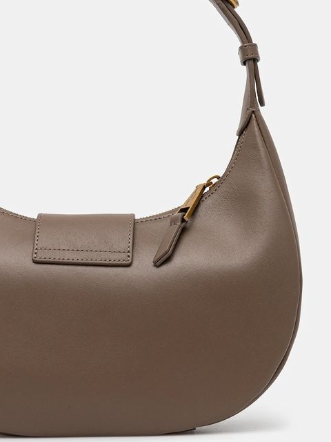 Kurt Geiger London torebka skórzana kolor brązowy 3596537109