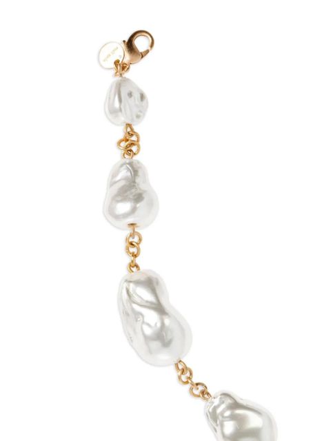 Cult Gaia Vana faux-pearl belt - White - zdjęcie produktu nr 2