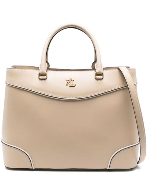 Lauren Ralph Lauren large Marcy top-handle tote bag - Neutrals - zdjęcie produktu nr 1