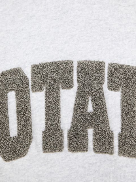 Rotate bluza bawełniana damska kolor szary z aplikacją 1158341473