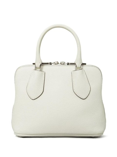 Tory Burch mini Swing leather satchel - White - zdjęcie produktu nr 2