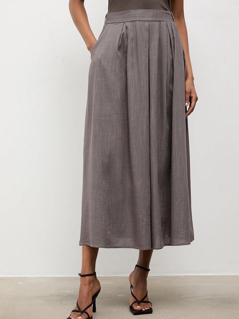 Answear.LAB spódnica lniana - zdjęcie produktu nr 1