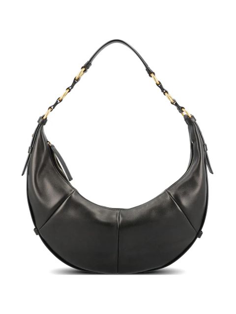 Saint Laurent Saharienne leather shoulder bag - Black - zdjęcie produktu nr 1