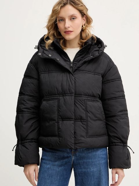 Guess kurtka NEW DAISY kolor czarny zimowa W5BL43 W2902 - zdjęcie produktu nr 1