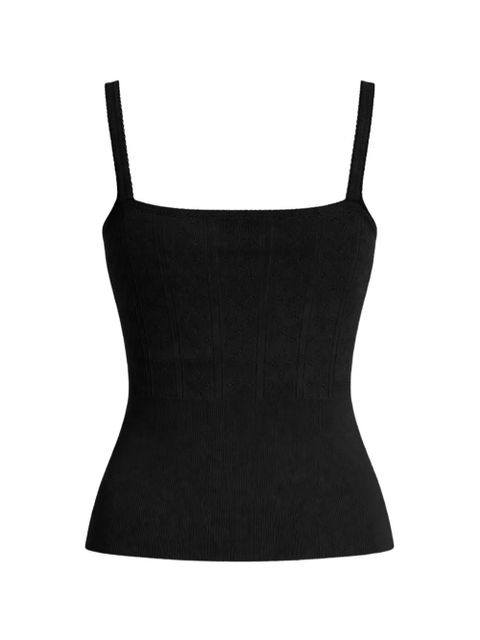 JW Anderson openwork bow-detail top - Neutrals - zdjęcie produktu nr 2