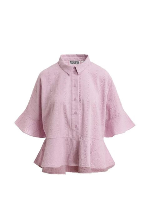 Essentiel Antwerp peplum-hem shirt - Pink - zdjęcie produktu nr 1