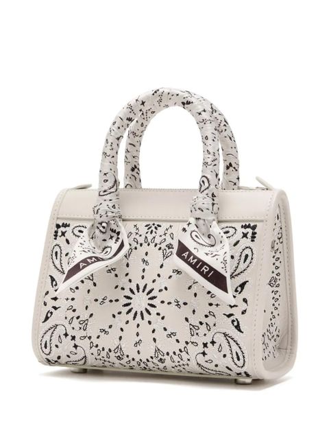 AMIRI micro Bandana Triangle tote bag - White - zdjęcie produktu nr 2