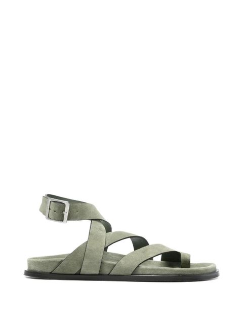 ALOHAS multi-strap buckled sandals - Green - zdjęcie produktu nr 1