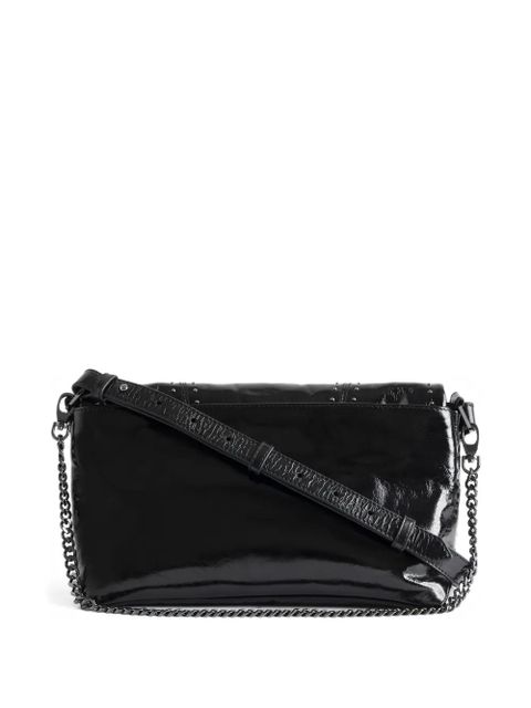 Zadig&Voltaire Rocky II studs leather shoulder bag - Black - zdjęcie produktu nr 2