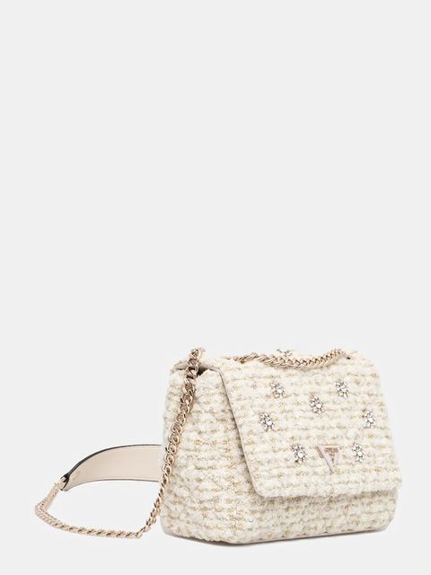 Guess torebka EVERLEE kolor beżowy HWAT86 79210 - zdjęcie produktu nr 2