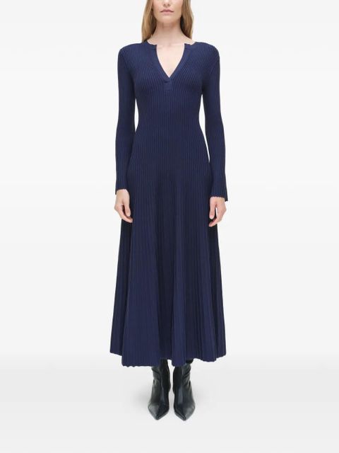 Simkhai Genna bell-sleeve midi dress - Blue - zdjęcie produktu nr 2