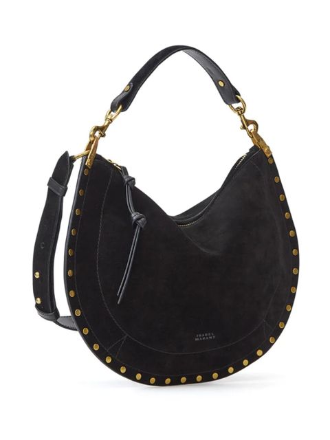 ISABEL MARANT Oskan Soft Zipped crossbody bag - Black