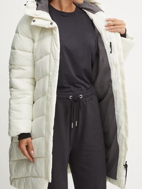 Didriksons kurtka MARION damska kolor biały zimowa 505408