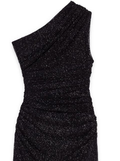 Maje asymmetric midi dress - Black - zdjęcie produktu nr 2