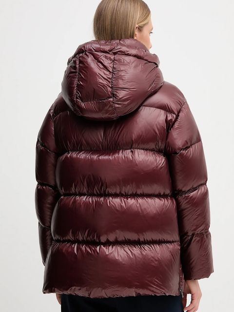 Hetrego kurtka puchowa DAILA kolor czerwony zimowa oversize 8P780