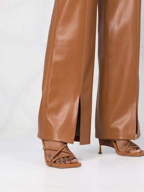 Nanushka curved seam straight-leg trousers - Brown - zdjęcie produktu nr 2